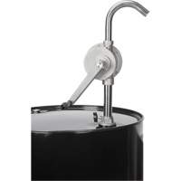 Pompe rotative pour baril, Acier inoxydable, Pour capacit&eacute; 55 gal., 12 oz/course Moffatt Supply & Specialties