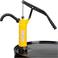 Lever-Type Drum Pump, Polypropylene, 14 oz./Stroke, Fits 5-55 Gal. Moffatt Supply & Specialties