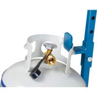 Chariot &agrave; cylindres, Roues Anticrevaison, Base de 15-1/2" W x 14-1/4" L, 600 lb Moffatt Supply & Specialties