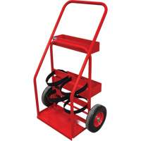 Chariot de prevention d'incendie pour travaux &agrave; chaud, Roues Semi-pneumatique, Base de 17,75" la x 8,9" lo, 100 lb Moffatt Supply & Specialties
