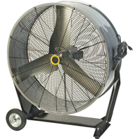 Direct Drive 4-in-1&reg; Drum Fan, Industrial, 3 Speed, 30" Diameter Moffatt Supply & Specialties