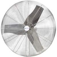 Stainless Steel Food Service Washdown Air Circulating Fans, Industrial, 1 Speed, 30" Diameter Moffatt Supply & Specialties