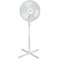 Oscillating Pedestal Fan, Commercial, 3 Speed, 18" Diameter Moffatt Supply & Specialties