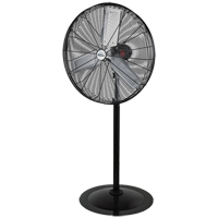 Oscillating Pedestal Fan, Heavy-Duty, 3 Speed, 30" Diameter Moffatt Supply & Specialties