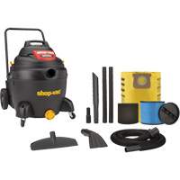 Aspirateur industriel, Secs-humides, 3 CV, 16 gal. US (60,6 litres) Moffatt Supply & Specialties