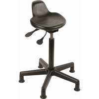 Stool, Sit/Stand, Adjustable Height, 250 lbs. Capacity Moffatt Supply & Specialties