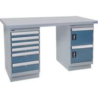 Workbench, 60" W x 36" D x 34" H, 2500 lbs. Capacity Moffatt Supply & Specialties