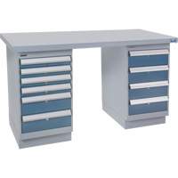 Pre-Designed Workbench, 60" W x 36" D x 34" H, 2500 lbs. Capacity Moffatt Supply & Specialties