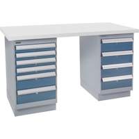 &eacute;tabli pr&eacute;conçu, 72" la x 30" p x 34" h, Capacit&eacute; 2500 lb Moffatt Supply & Specialties