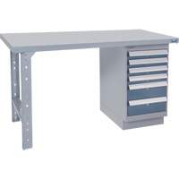 Pre-Designed Workbench, 72" W x 36" D x 34" H, 2500 lbs. Capacity Moffatt Supply & Specialties