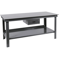 Heavy-Duty Workbench, 72" W x 36" D x 34" H, 14000 lbs. Capacity Moffatt Supply & Specialties