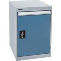 Full-Door Pedestal Workbench, 28" H x 18" W x 21" D Moffatt Supply & Specialties