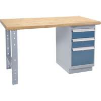 Workbench, 2500 lbs. Cap., 60" W x 36" D, 34" H Moffatt Supply & Specialties