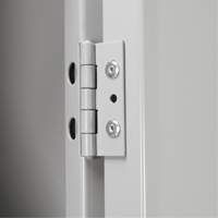 Petits casiers Clean Line, 6 niveaux, Bloc de 4, 48" x 18" x 76", Acier, Charbon, Rivet (assembl&eacute;) Moffatt Supply & Specialties