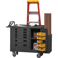 Heavy Duty Mobile Work Stations, Steel Surface Moffatt Supply & Specialties