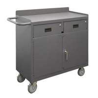 Mobile Workbench Cabinet, Steel Surface Moffatt Supply & Specialties