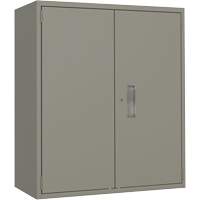 Armoire de rangement Lo-Boy, Acier, 2 Tablettes, 40" h x 36" la x 18" P, Gris Moffatt Supply & Specialties