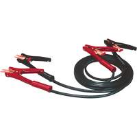 Heavy-Duty Booster Cable with Flexi-Spring Strain, 5 AWG, 500 A, 12' Cable Moffatt Supply & Specialties