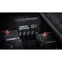 Chargeur de batterie embarqu&eacute; &agrave; 4 sorties de 40 amp&egrave;res GenPro10X4 Genius Moffatt Supply & Specialties