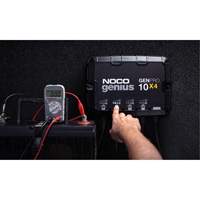 Chargeur de batterie embarqu&eacute; &agrave; 4 sorties de 40 amp&egrave;res GenPro10X4 Genius Moffatt Supply & Specialties