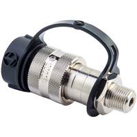 Coupler High Flow Female Side, Steel, 3/8", Female NPTF, 10000 PSI Moffatt Supply & Specialties