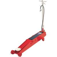 Cric de plancher, 5 tonne(s) Capacit&eacute;, 5-5/8" Abaiss&eacute;e, 27-1/4" &eacute;lev&eacute;e, Air comprim&eacute;/hydraulique Moffatt Supply & Specialties