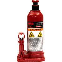Bottle Jack, 3 Ton(s), Manual Hydraulic, 15-9/16" Raised Height Moffatt Supply & Specialties