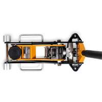Aluminum Racing Jack, 2 Ton(s) Capacity, 3-1/4" Lowered, 18-1/2" Raised, Manual Hydraulic Moffatt Supply & Specialties