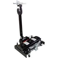 Floor Service Jack, 14 Ton(s) Capacity, 8-1/4" Lowered, 20" Raised, Air Hydraulic Moffatt Supply & Specialties