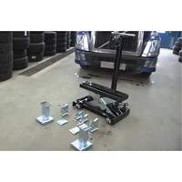 Floor Service Jack, 14 Ton(s) Capacity, 8-1/4" Lowered, 20" Raised, Air Hydraulic Moffatt Supply & Specialties