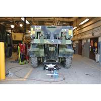 End Lift Bumper Floor Jack, 13 Ton(s) Capacity, 36" H Moffatt Supply & Specialties