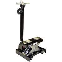 Floor Service Jack, 12 Ton(s) Capacity, 7-1/2" Lowered, 15-3/4" Raised, Air Hydraulic Moffatt Supply & Specialties