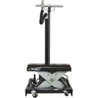 Floor Service Jack, 12 Ton(s) Capacity, 7-1/2" Lowered, 15-3/4" Raised, Air Hydraulic Moffatt Supply & Specialties