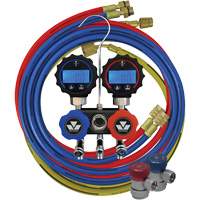 Jeu de manom&egrave;tres manifold compact Mini-Fold – S&eacute;rie noire Moffatt Supply & Specialties