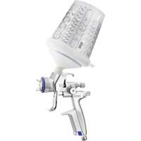 Pistolet de peinture de premi&egrave;re qualit&eacute; 4400?B RP?1,2 SR avec godet RPS 0,3?L, pour les retouches de finitions automobiles, Entr&eacute;e d'air 1/4" NPT, 7,06 pi³/min, Capacit&eacute; 0,3 L, 0,17 psi Moffatt Supply & Specialties