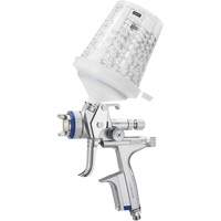 Pistolet de peinture 5000 B RP avec buse 1,2 et trois godets polyvalents RPS 0,3 l/0,6 l/0,9 L, Entr&eacute;e d'air 1/4" NPT, 10,24 pi³/min, Capacit&eacute; 0,3 L/0,6 L/0,9 L, 0,17 psi Moffatt Supply & Specialties