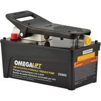 10000 PSI Air Foot Pump 91.5 in³ in Reservoir Moffatt Supply & Specialties