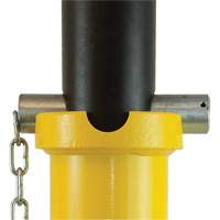 Support de v&eacute;rin &agrave; goupille, Tige verrouillable, Capacit&eacute; de 25 tonnes, 15-3/4" - 26-3/4" h Moffatt Supply & Specialties