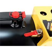 Ensemble de mise en place de talon haute pression de 9 gallons Hurricane "CAT-9", Aluminium Moffatt Supply & Specialties
