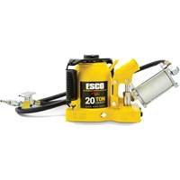 Cric bouteille de s&eacute;rie Pro "Shorty", 20 tonne(s), Air comprim&eacute;/hydraulique, 12-5/8" Hauteur &eacute;lev&eacute;e Moffatt Supply & Specialties