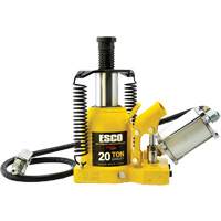 Cric bouteille de s&eacute;rie Pro "Shorty", 20 tonne(s), Air comprim&eacute;/hydraulique, 12-5/8" Hauteur &eacute;lev&eacute;e Moffatt Supply & Specialties