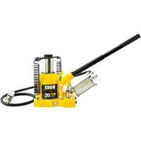 Cric bouteille de s&eacute;rie Pro "Shorty", 20 tonne(s), Air comprim&eacute;/hydraulique, 12-5/8" Hauteur &eacute;lev&eacute;e Moffatt Supply & Specialties