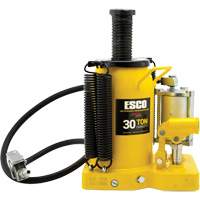 Cric-bouteille de s&eacute;rie Pro, 30 tonnes, Air comprim&eacute;/hydraulique, 20" Hauteur &eacute;lev&eacute;e Moffatt Supply & Specialties