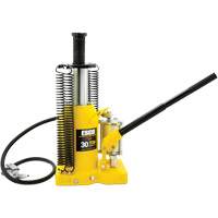 Cric-bouteille de s&eacute;rie Pro, 30 tonnes, Air comprim&eacute;/hydraulique, 20" Hauteur &eacute;lev&eacute;e Moffatt Supply & Specialties