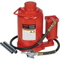Cric-bouteille hydraulique de hauteur standard, 50 tonne(s), Air comprim&eacute;/hydraulique, 19" Hauteur &eacute;lev&eacute;e Moffatt Supply & Specialties