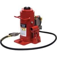 Cric-bouteille hydraulique de hauteur standard, 20 tonne(s), Air comprim&eacute;/hydraulique, 20-1/2" Hauteur &eacute;lev&eacute;e Moffatt Supply & Specialties