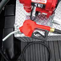 Red Automatic Gasoline Spout Nozzle Moffatt Supply & Specialties