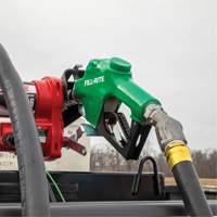 Green Automatic Diesel Spout Nozzle Moffatt Supply & Specialties