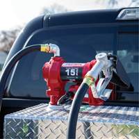 12V DC Fuel Transfer Pump with Nozzle Moffatt Supply & Specialties
