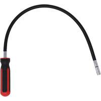 Extra Long Flex Driver with 1/4" Sq. x 1/4" Hex Adapter Moffatt Supply & Specialties